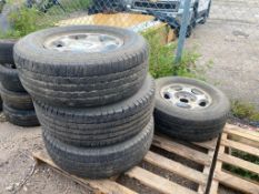 Lot of (4) P255/70R16 Tires