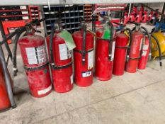 Lot of (7) Asst. Fire Extinguishers