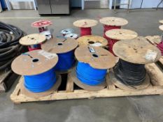 Pallet of (13) Asst. Spools of Electrical Wire