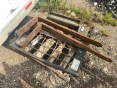 Forklift Forks and Rack for Parts/Repair