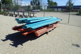 Lot of Asst. Pallet Racking w/ Approx. (28) Crossbraces and (3) Gables.