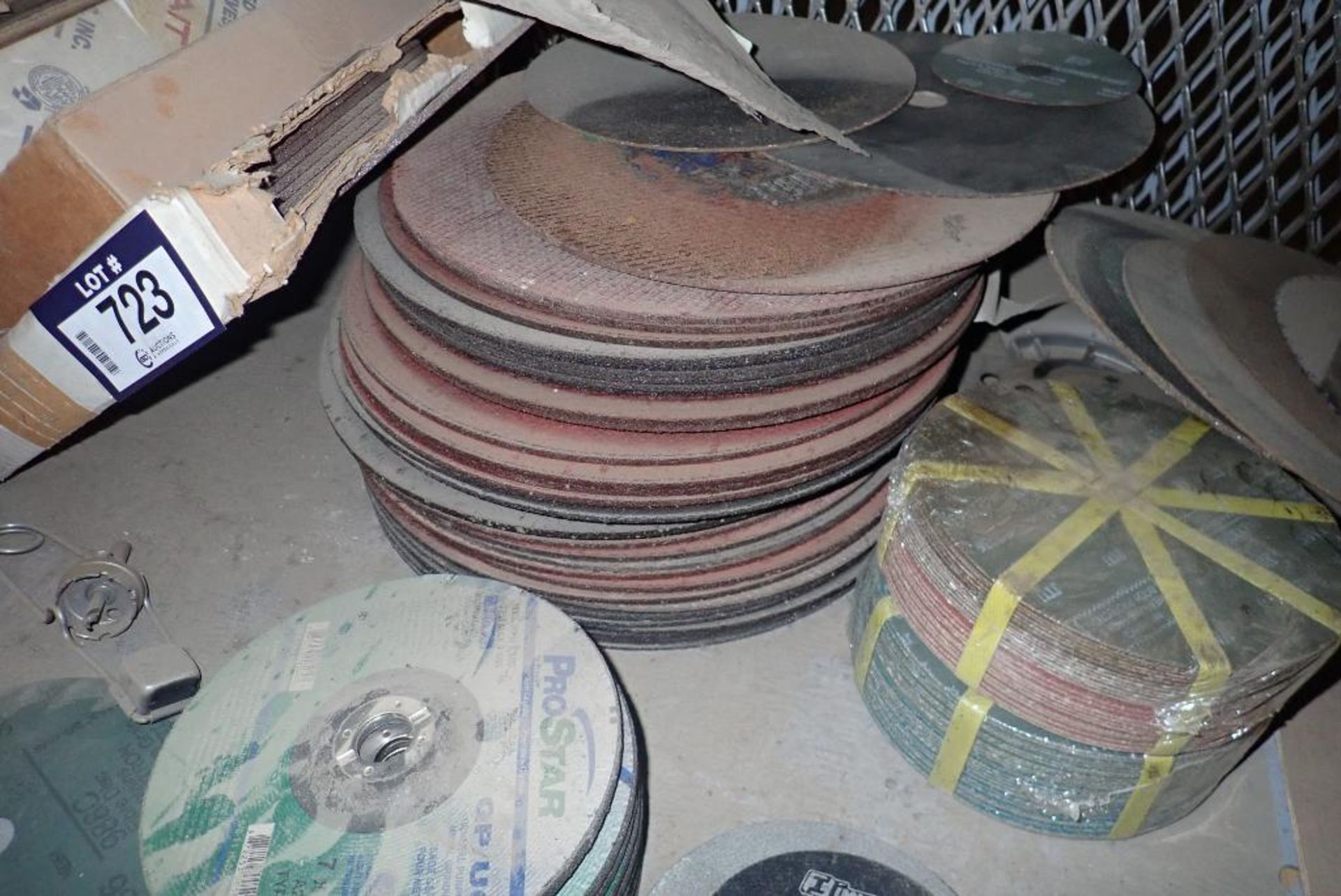 Lot of Asst. 7", 12" and 14" Grinding Wheels and Discs, etc. - Image 4 of 5