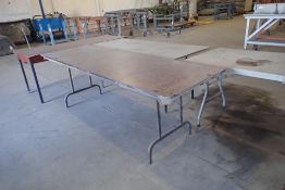 Lot of 8 Asst. Folding Tables and Meeting Table.