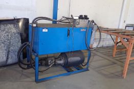 Hydraulic Electric Power Pack w/ 3-Phase, Lincoln 30HP 575V Motor, 4 Connectors, Oil Tank.