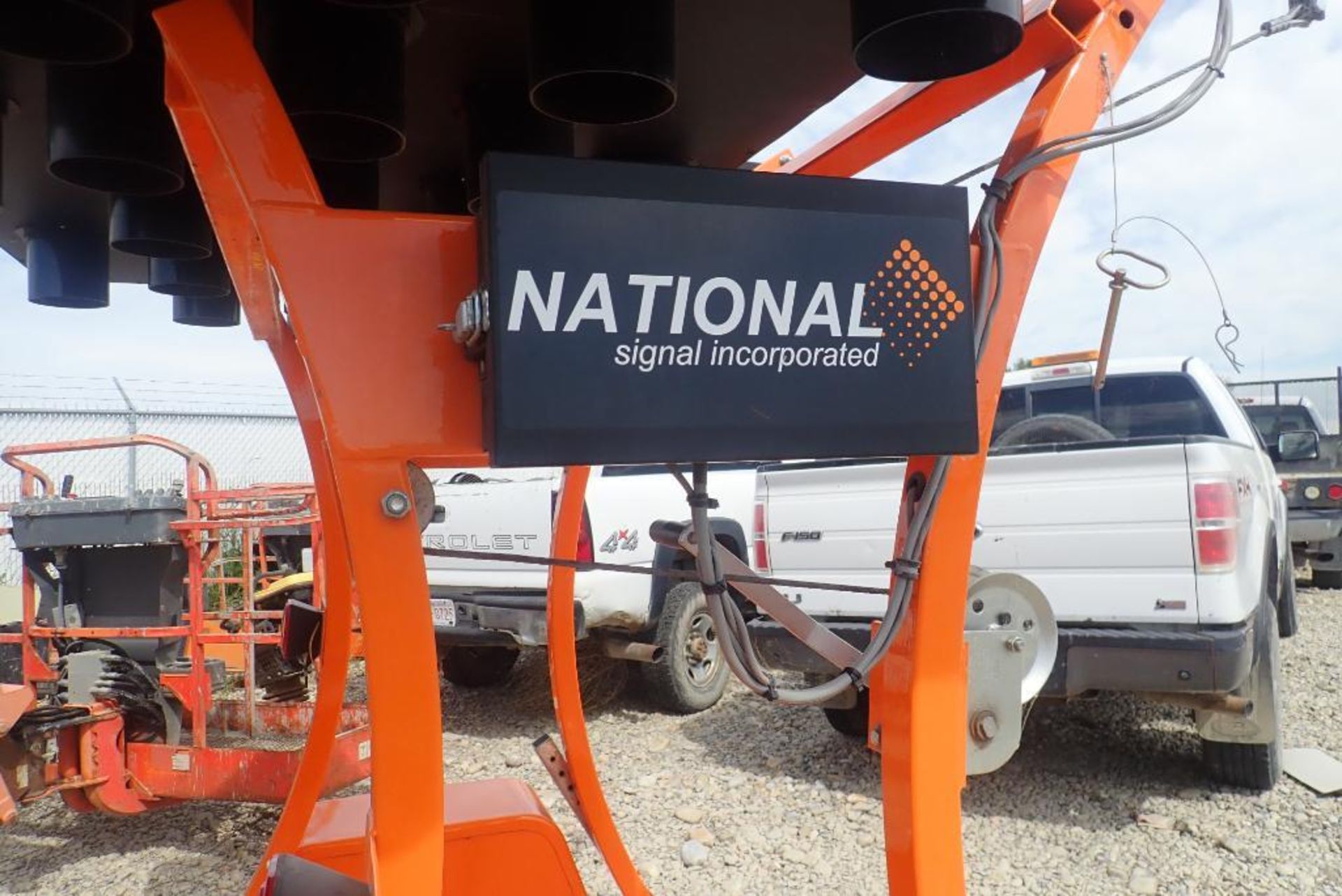 2018 National Signal Inc. Arolite Curve Solar Powered Single Axle Trailer Mounted Arrow Board. - Image 6 of 7