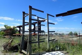 Lot of (3) Single Sided Cantilever Racks.