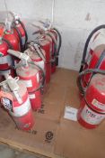 Lot of 5 Asst. ABC Fire Extinguishers.