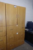 2-door/3-drawer Storage and Filing Cabinet.