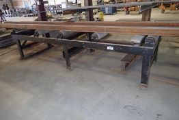 10'x4'x30" Roller Table.