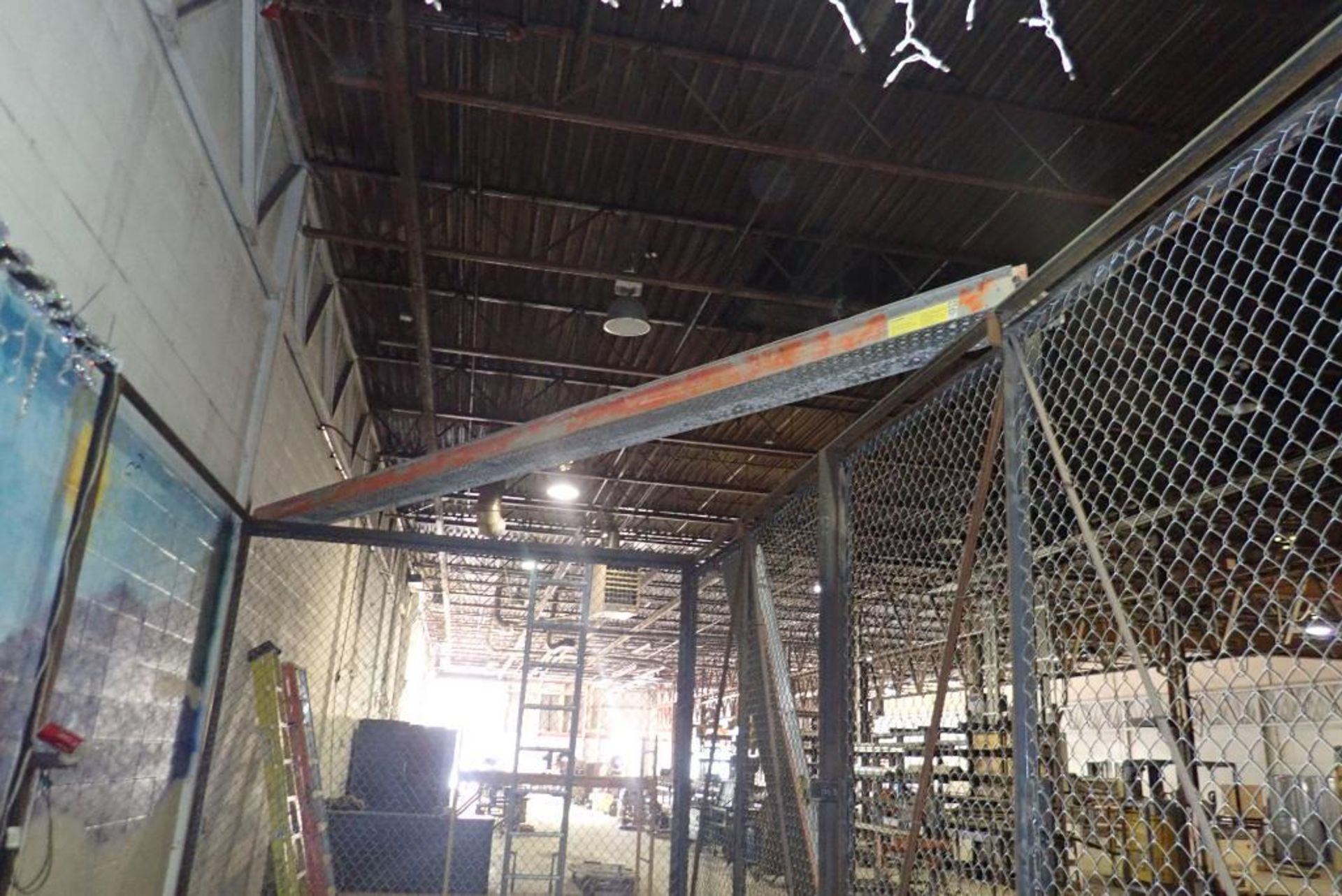 Lot of (5) Approx. 2'x16' Scaffolding Walkways and Pallet of Platform Clamps. - Image 2 of 3