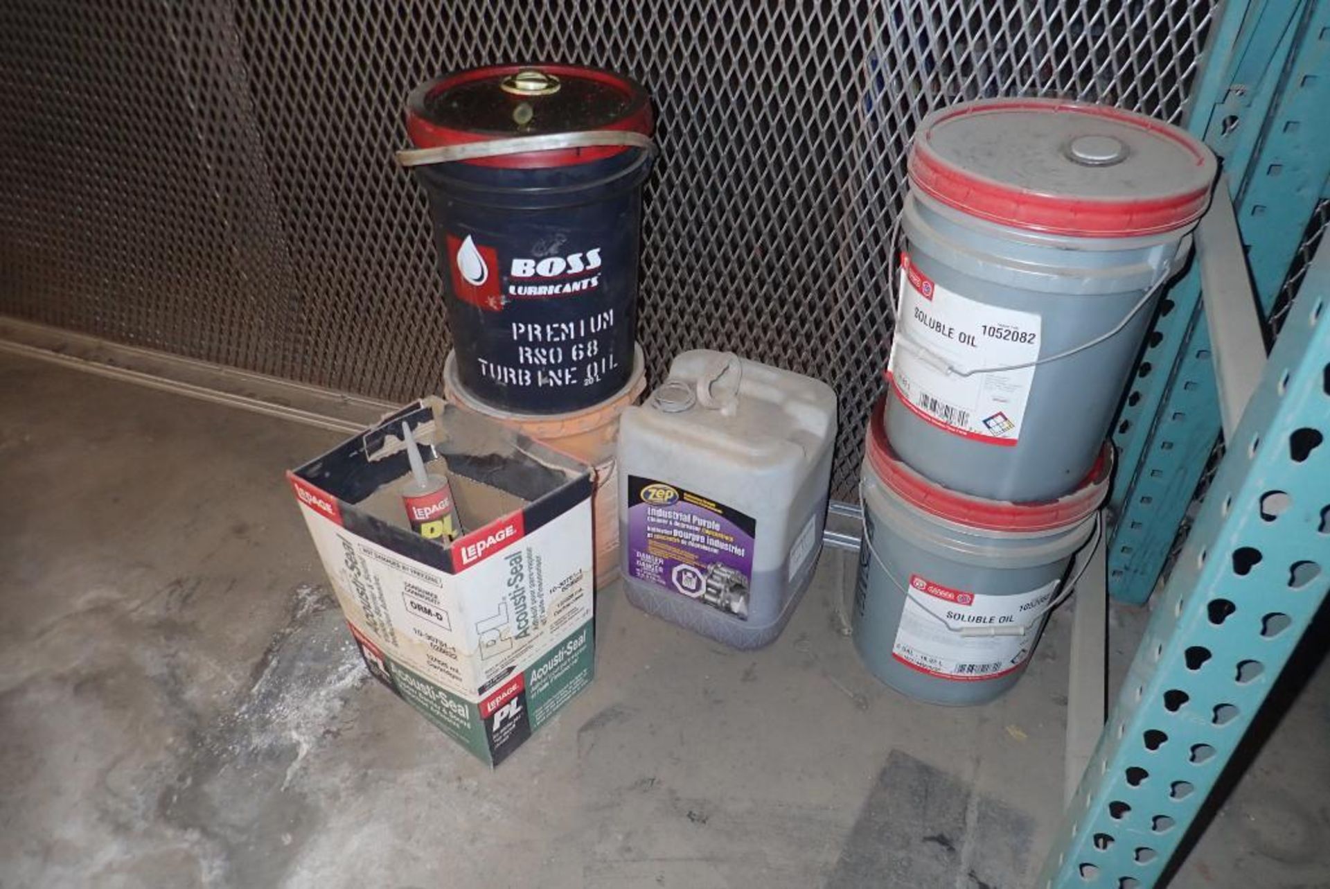 Lot of Asst. Shop Fluid including Oil, Antifreeze, Cutting Oil, Adhesive, etc. - Image 6 of 6