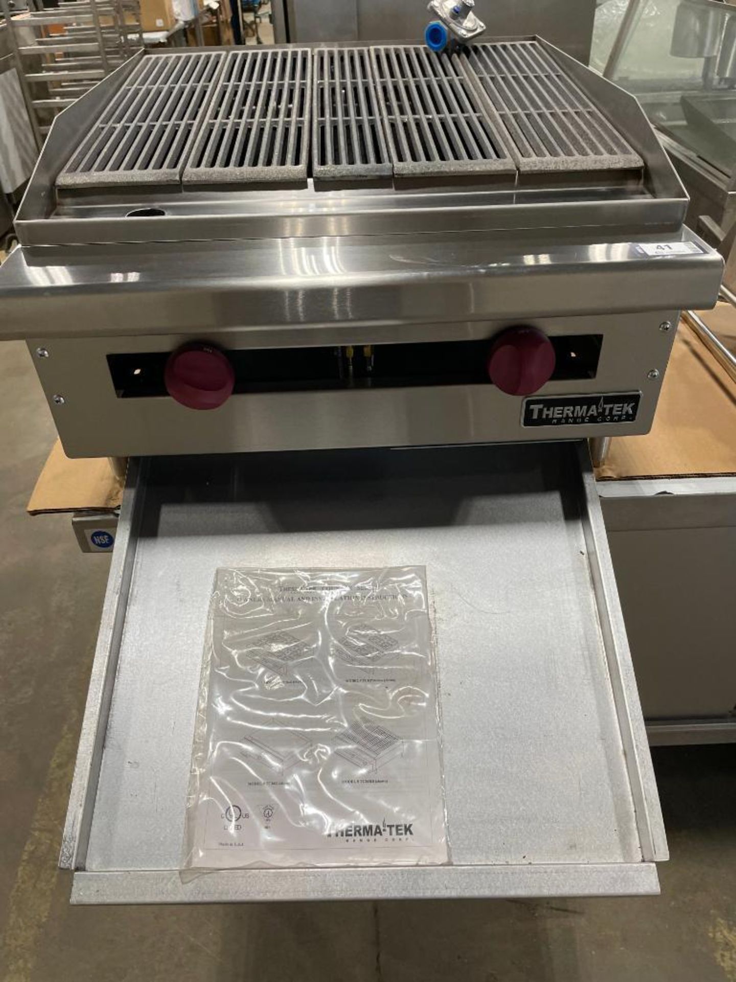NEW THERMA-TEK TC24-24RBN 24" RADIANT CHARBROILER - Image 5 of 13