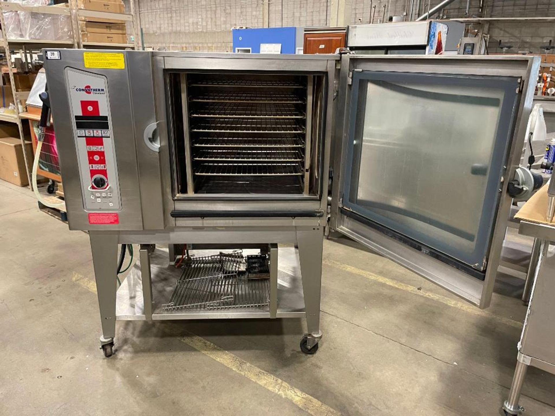 CLEVELAND RANGE OES 6.20SMK CONVOTHERM ELECTRIC COMBI FULL SIZE OVEN STEAMER WITH STAND - Image 8 of 17