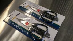 PRO-GRIP KITCHEN SHEARS, UPDATE EGU-7, LOT OF 2 - NEW