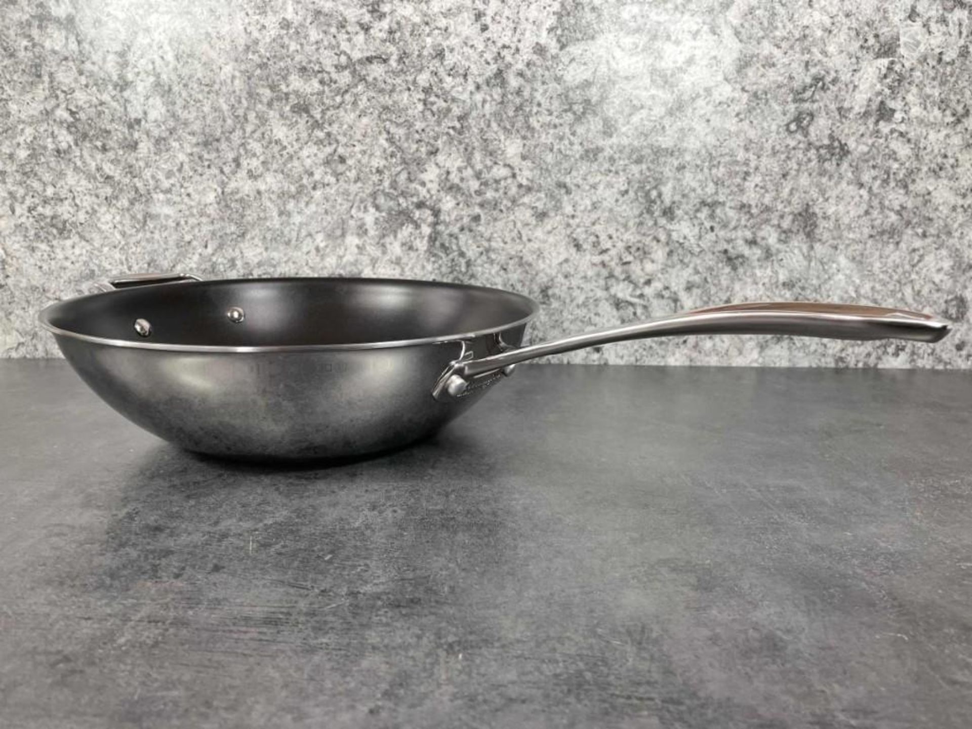 ZWILLING COMMERCIAL STAINLESS 12" NON-STICK WOK - Image 5 of 8