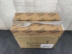 ARCOROC SABRE DINNER FORKS - LOT OF 168