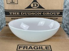 DUDSON CLASSIC 6-1/2" OVAL PLATTERS - LOT OF 36 (3 CASES)