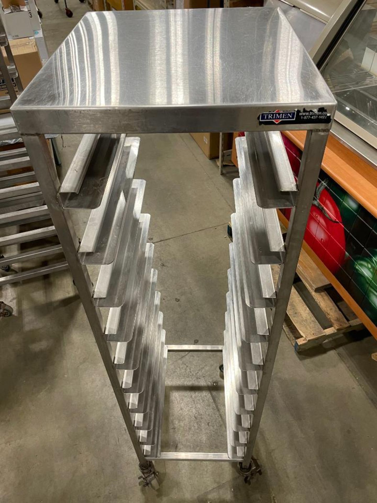 TRIMEN 10 TIER WELDED BUN PAN RACK - Image 6 of 6