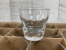 7OZ TRIBOROUGH ROCKS GLASSES - LOT OF 36