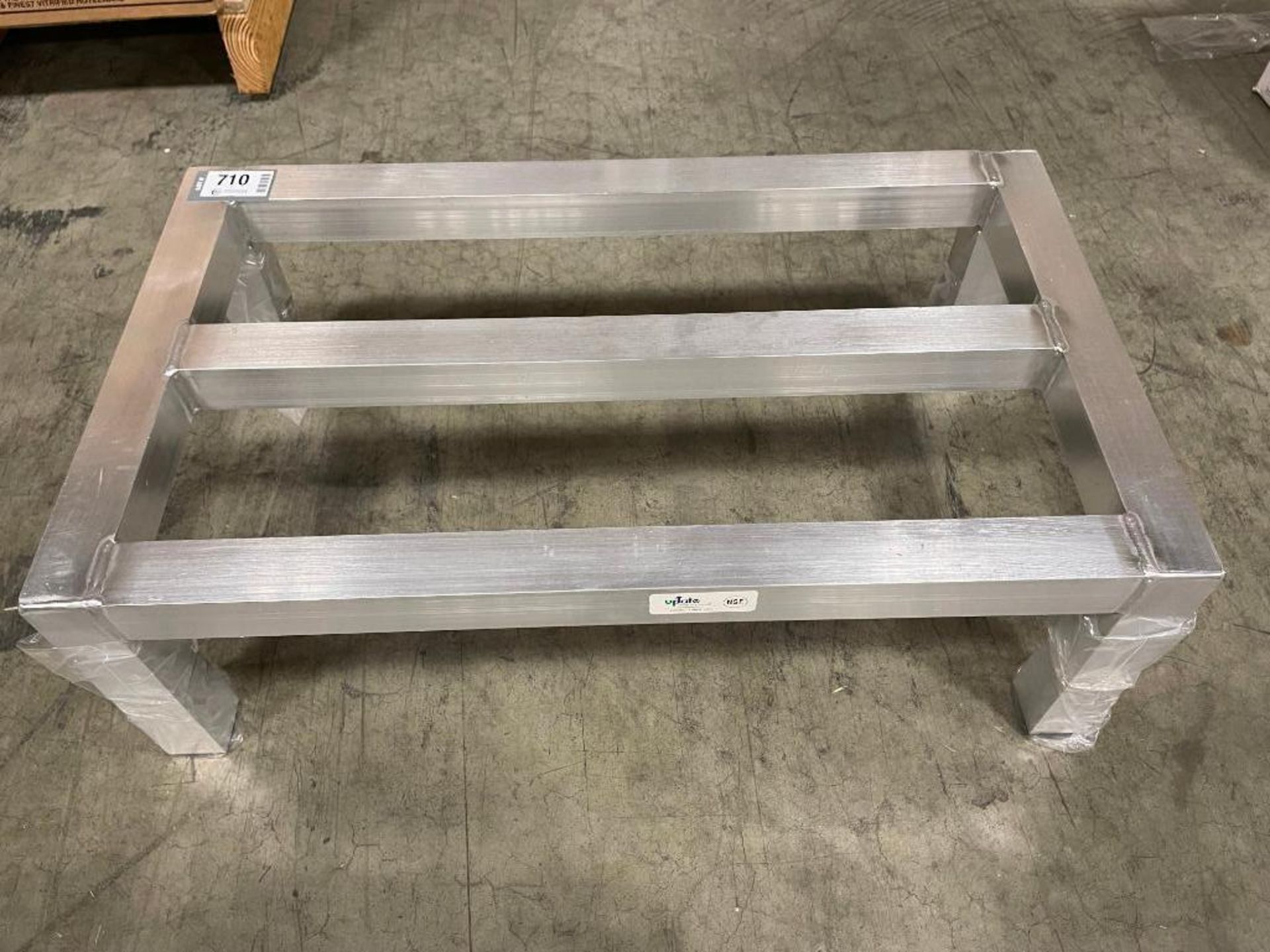 24" X 14" X 8" HEAVY DUTY WELDED ALUMINUM DUNNAGE RACK, 1800LB CAPACITY, UPDATE DNRK1424