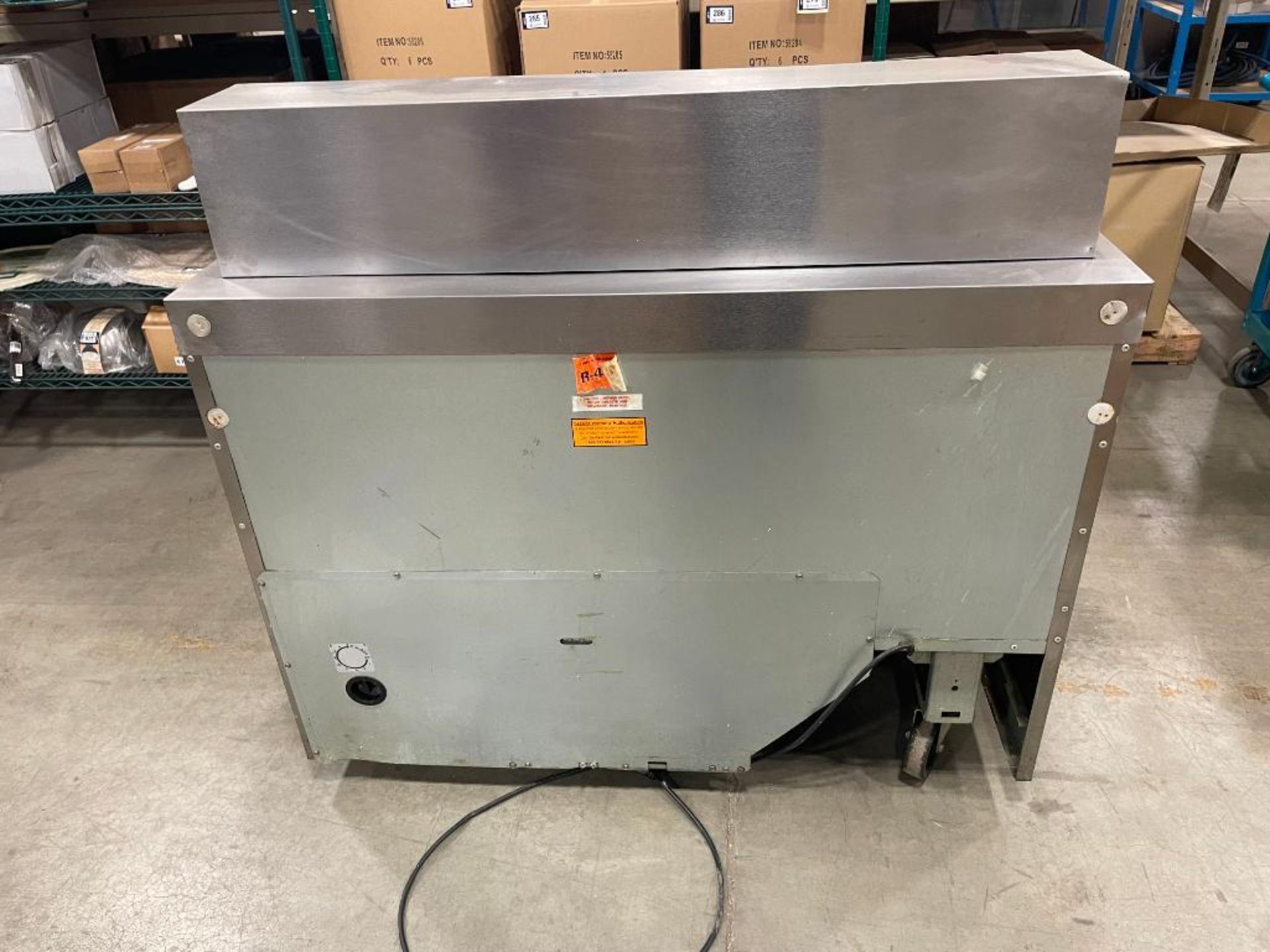 DELFIELD 4448N-18M 48" DOUBLE DOOR MEGA TOP REFRIGERATED SANDWICH PREP TABLE *NEEDS REPAIR* - Image 9 of 10