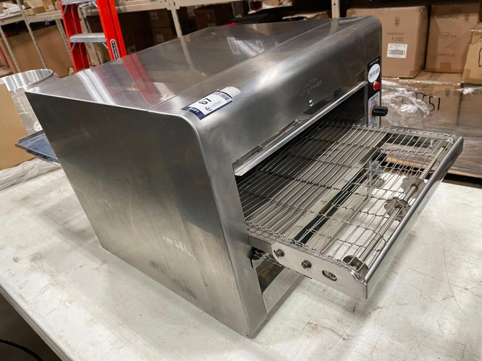 OMCAN 11387 CONVEYOR OVEN WITH 14" CONVEYOR BELT - Image 4 of 5