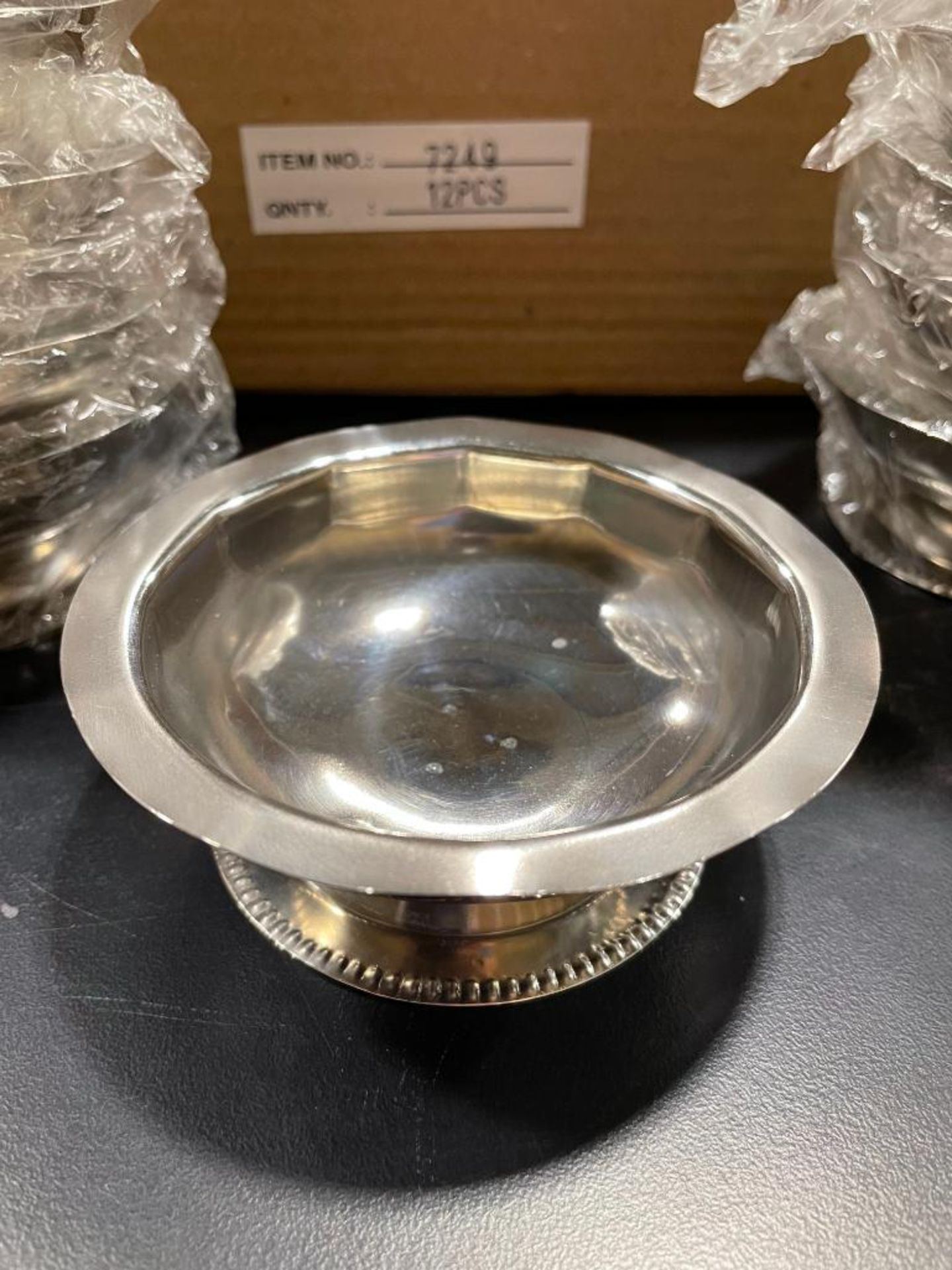 3.5 OZ. STAINLESS STEEL SUNDAE DISH - LOT OF 12 - NEW - Image 3 of 5