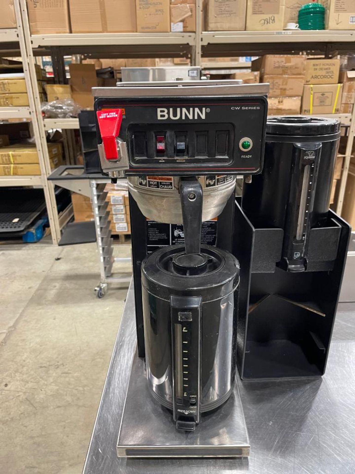 BUNN CWTF35-APS COFFEE MAKER WITH EXTRA URN & HOLDER - Image 12 of 15