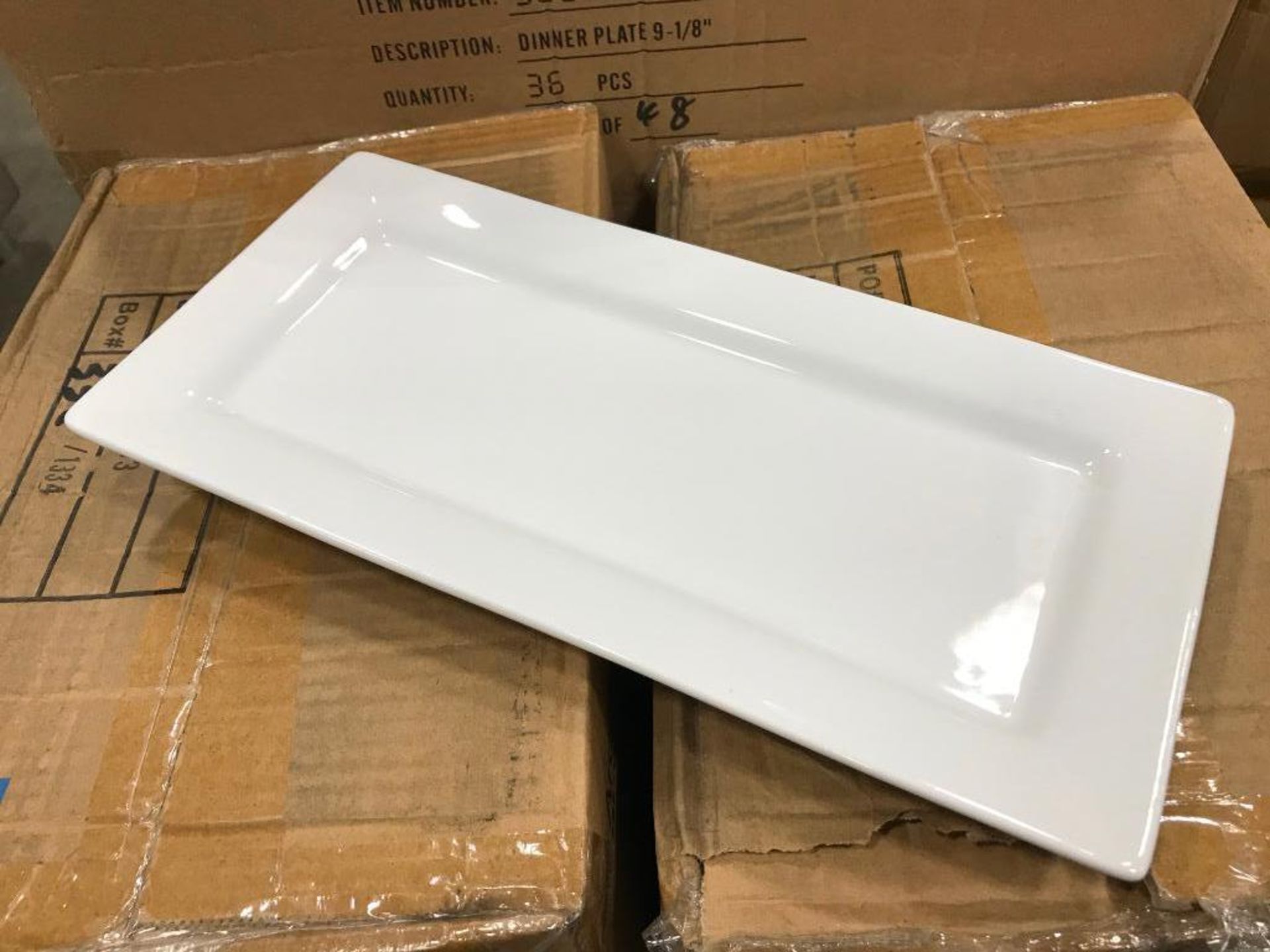 ARCOROC CAPITALE 12 1/4" X 5 7/8" FLATBREAD PLATE - LOT OF 72 - NEW - Image 2 of 5