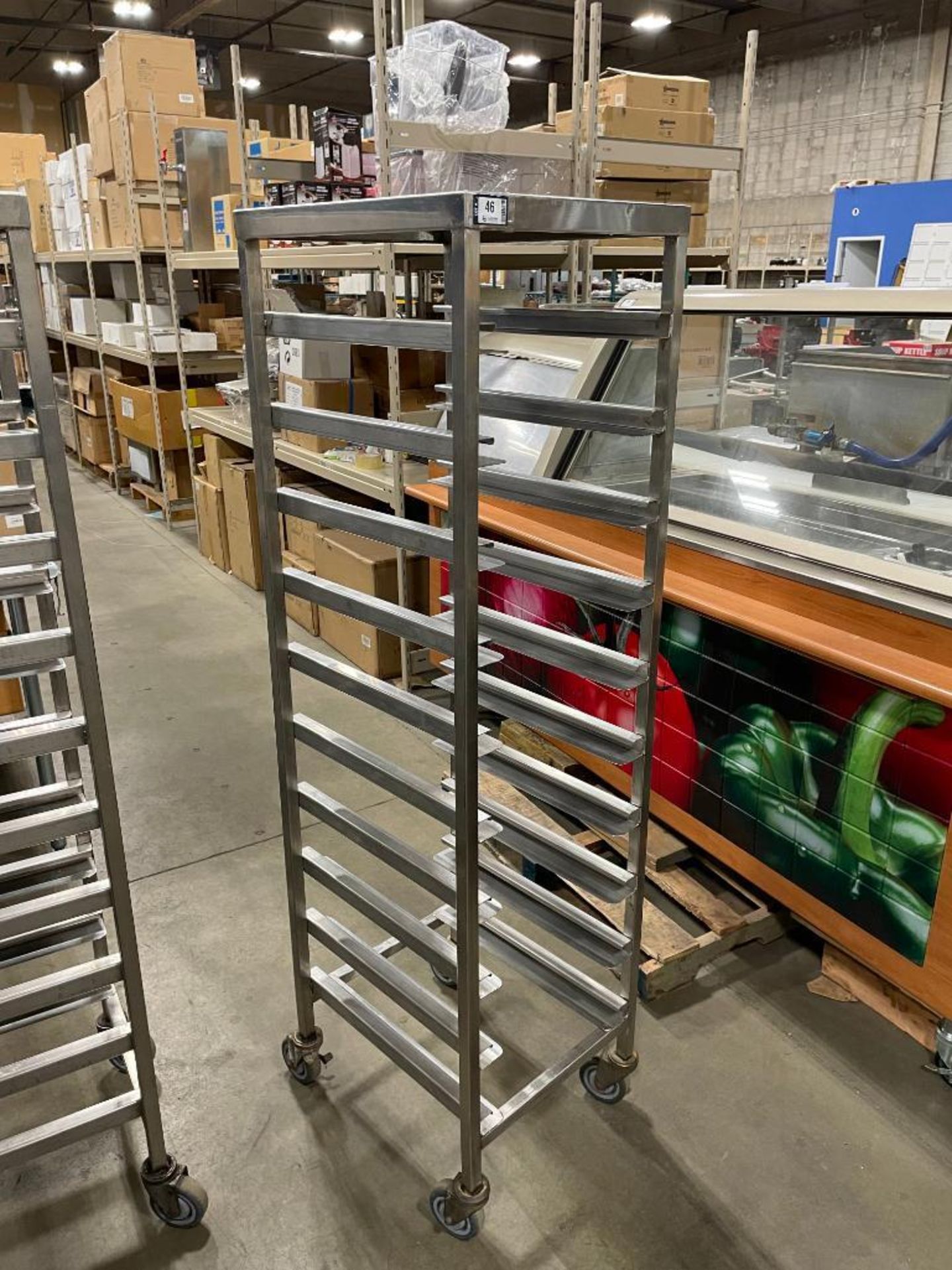 TRIMEN 10 TIER WELDED BUN PAN RACK - Image 6 of 6