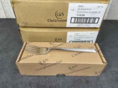 ARCOROC AZALI SALAD FORKS - LOT OF 144