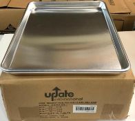 CASE OF 12 HALF SIZE BUN PANS, UPDATE ABNP-50 - NEW