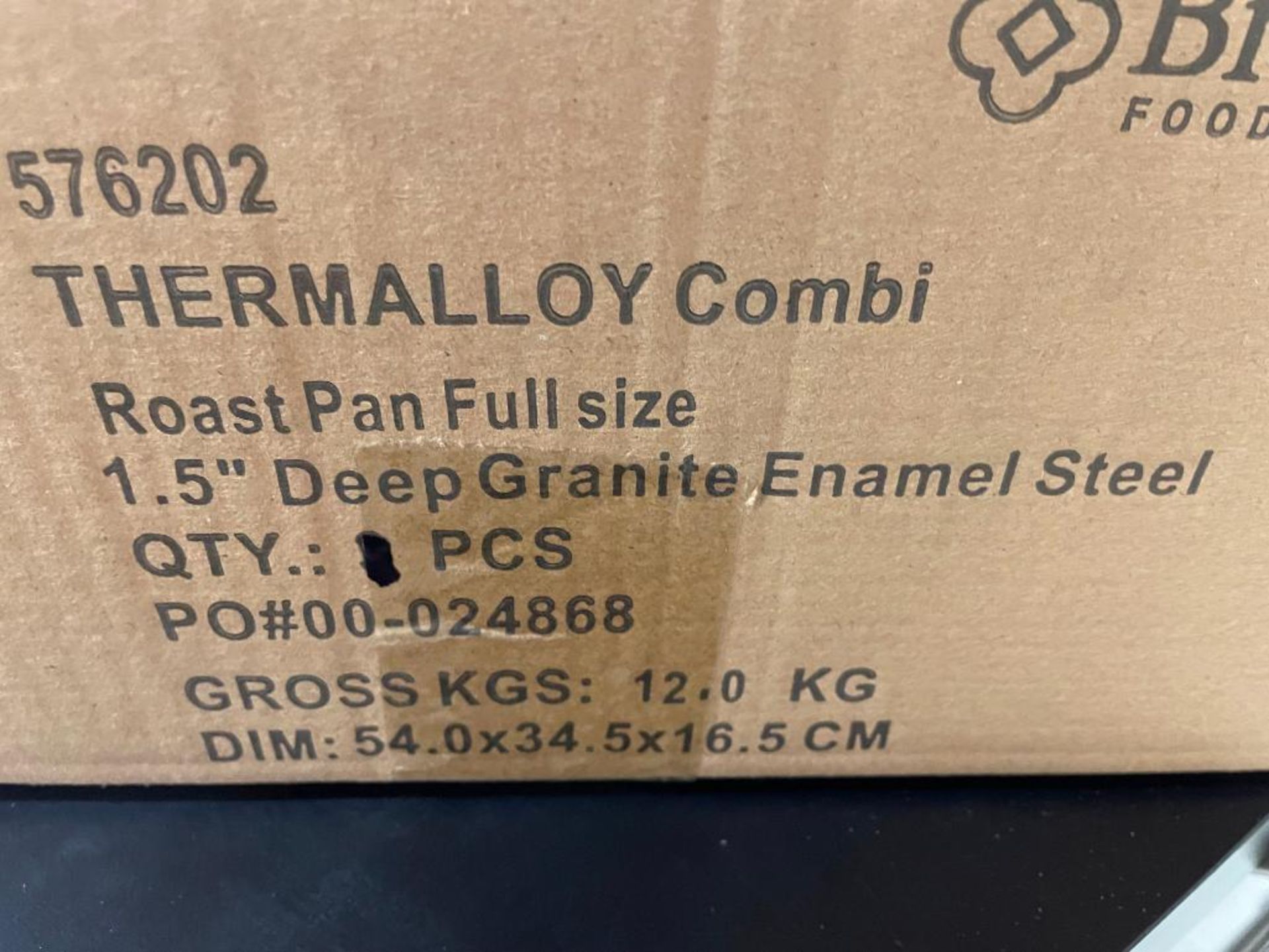 BROWNE 576202 THERMALLOY COMBI FULL-SIZE ROAST PAN FULL-SIZE - Image 3 of 4