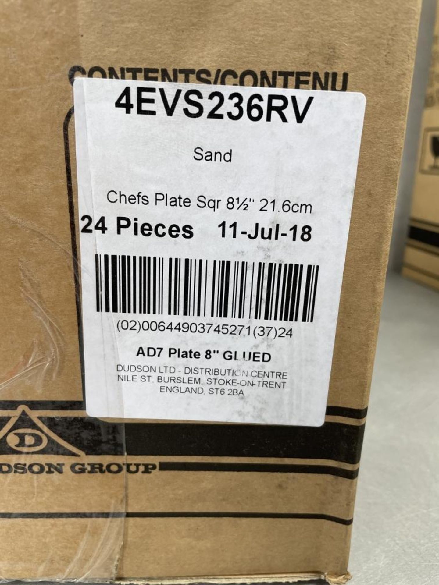 EVO SAND 8-1/2" SQUARE CHEF'S PLATES - LOT OF 24 - Image 4 of 4