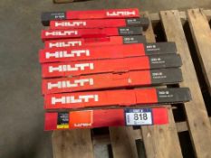 Lot of (9) Asst. Hilti DD-B Diamond Core Bits