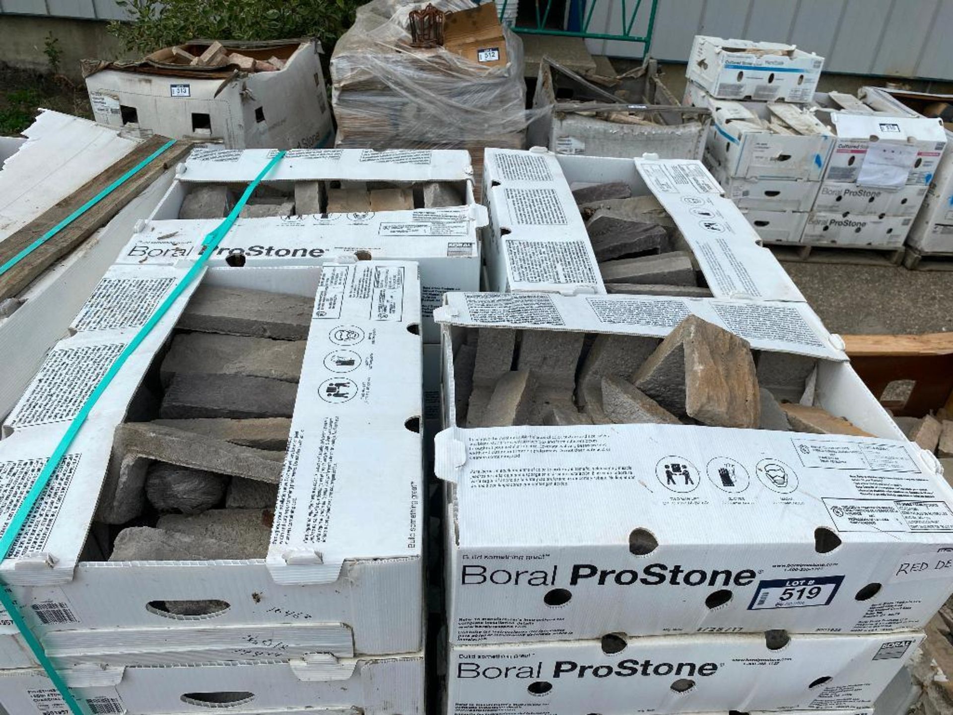 Pallet of Asst. Decorative Stone Corners - Image 2 of 2