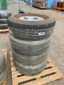 Lot of (4) LT265/75R16 Tires w/ Rims