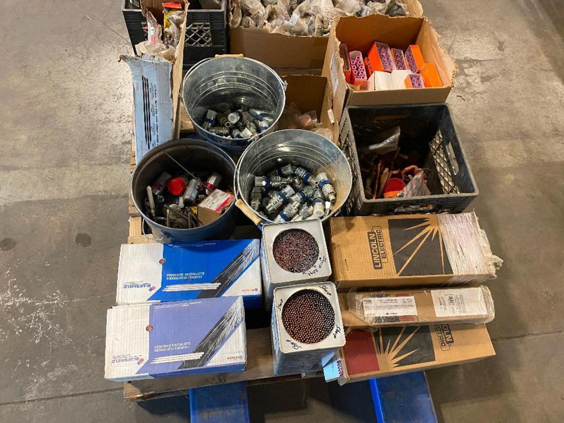 Pallet of Asst. Fittings, Welding Electrodes, etc. - Image 2 of 7