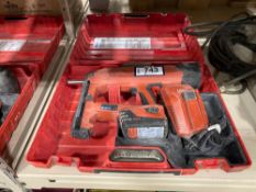 Hilti BX3 Cordless Fastening Tool w/ Battery, Charger, etc.