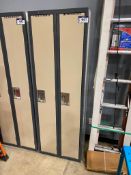 Locker Set, 2-Door Bank