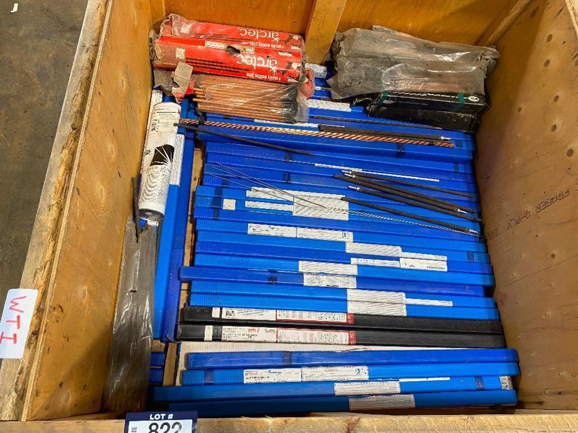 Lot of Asst. Welding Wire, Electrodes, etc. (Crate Not Included) - Image 2 of 3