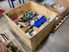 Crate of Asst. Electrical Connectors, Enclosures, etc.