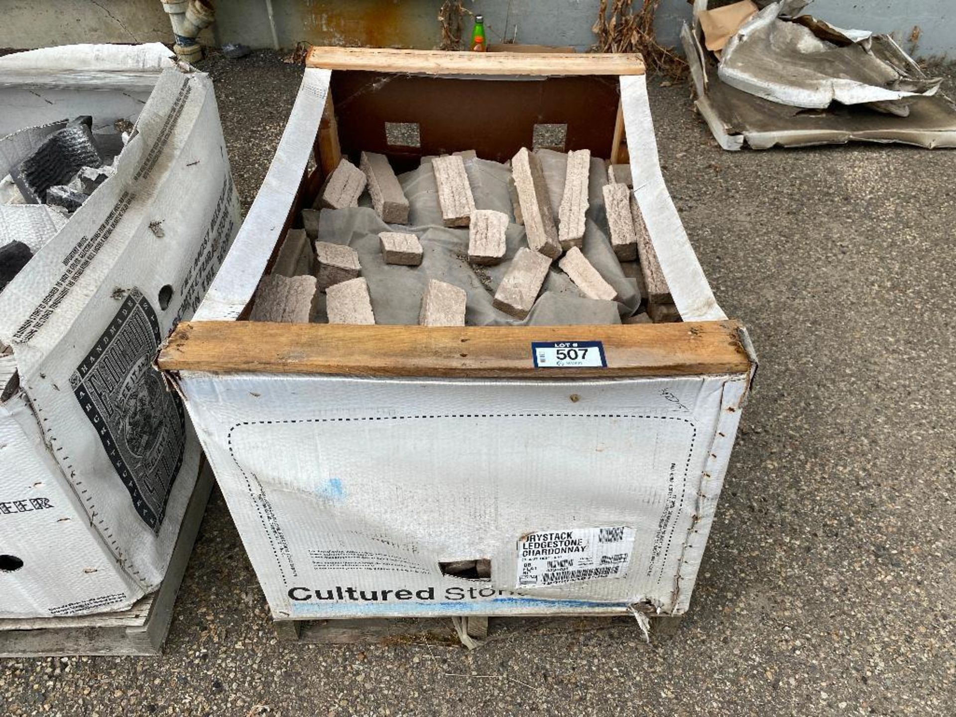 Crate of Asst. Decorative Stone