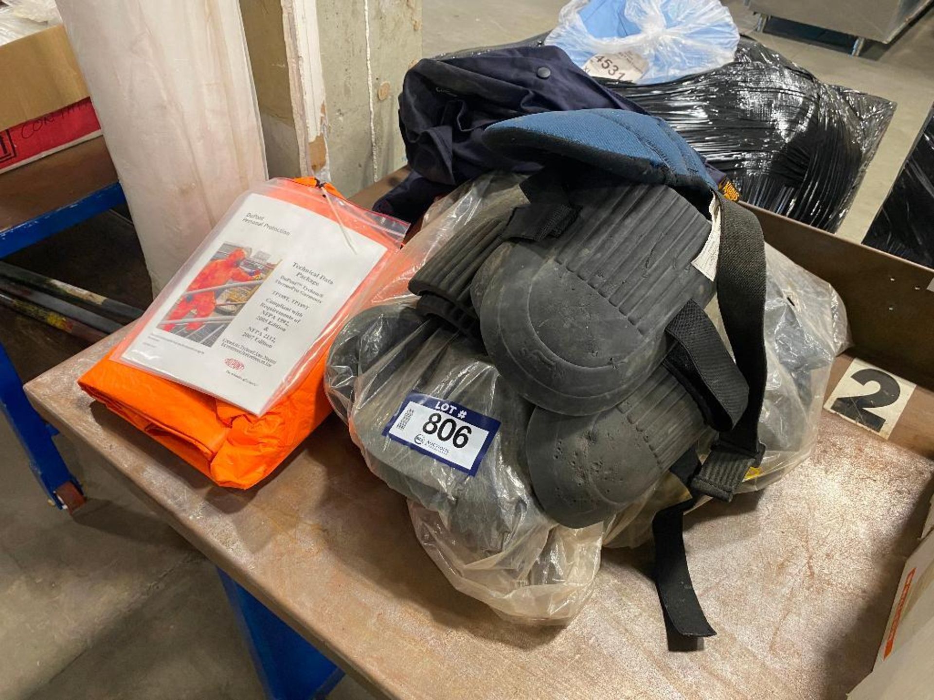 Lot of Asst. Knee Pads, Tychem ThermoPro, etc. - Image 2 of 3