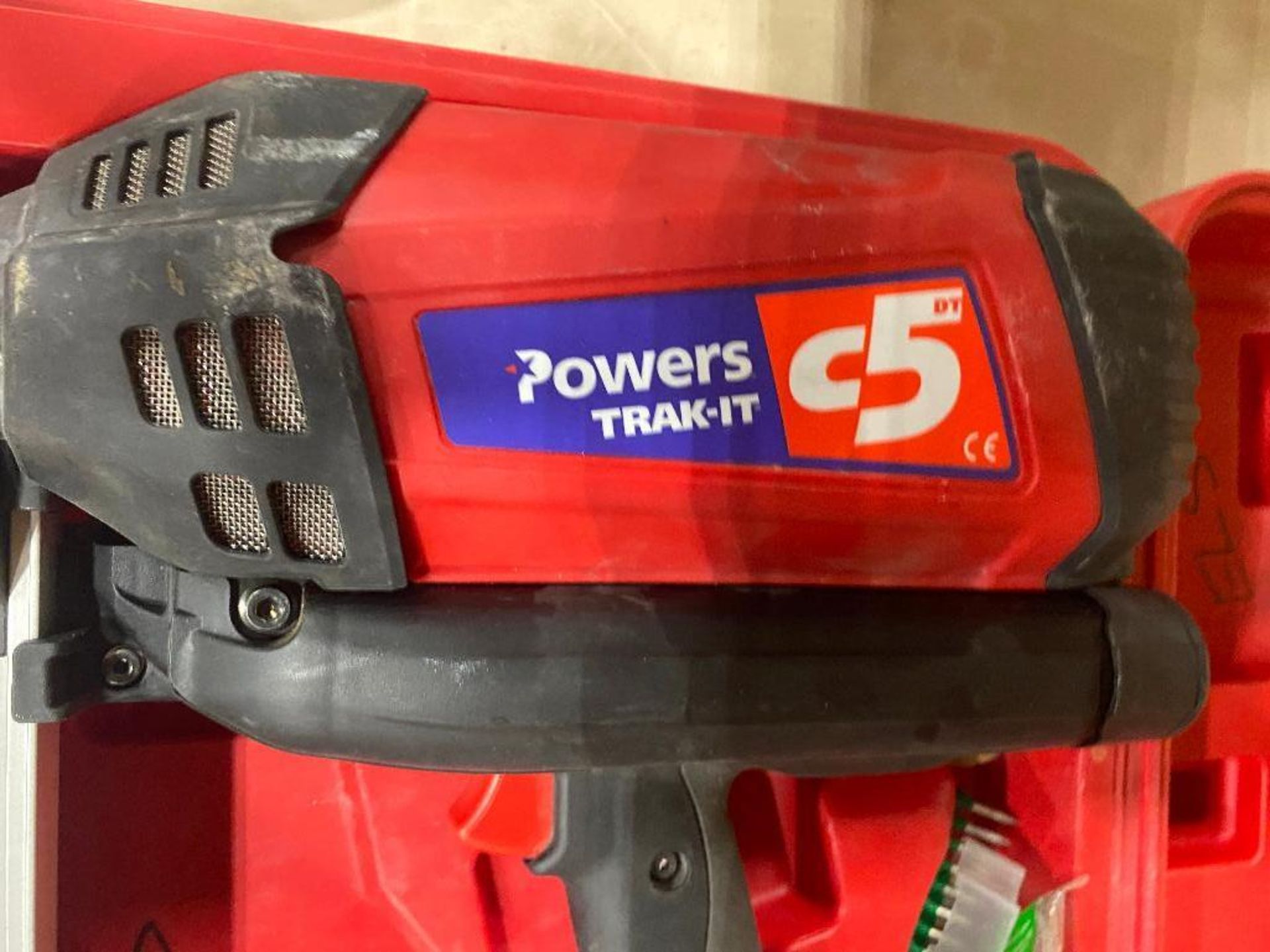 Powers Trak-It C5 DT Cordless Fastener w/ Battery, Charger, etc. - Image 3 of 3