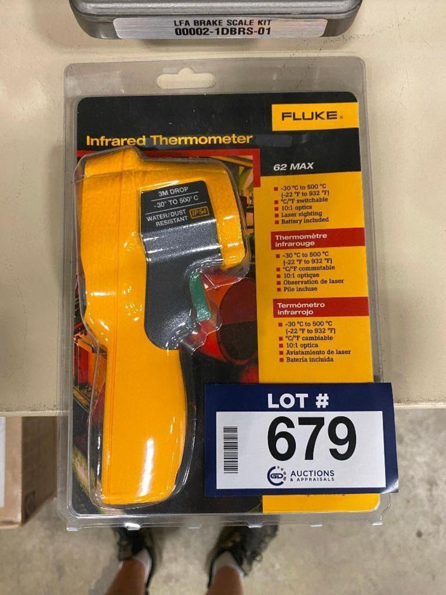 Fluke Infrared Thermometer 62 Max