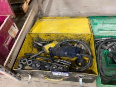Enerpac Knockout Punch Set w/ Enerpac Hydraulic Hand Pump