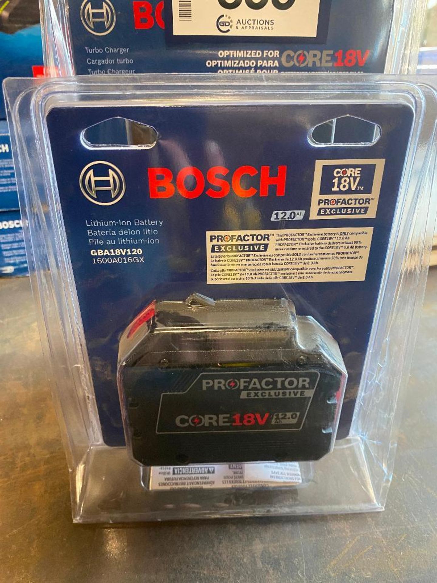 Lot of Bosch Turbo Charger and Bosch Lithium-Ion Battery - Image 2 of 3