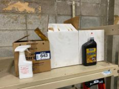 Lot of Asst. XCEL Synthetic Gear Oil and Super Filter Coat Air Filter Adhesive