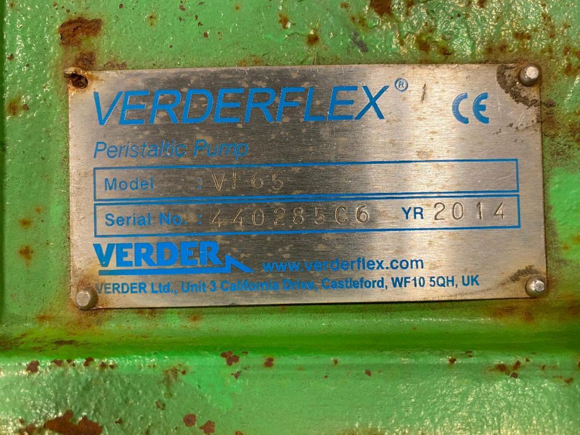 Verderflex VF65 Pump - Image 7 of 7